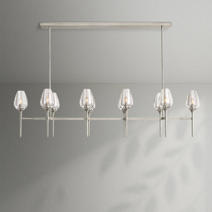 Tulips Linear Chandelier - Lightings Menu