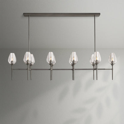Tulips Linear Chandelier - Lightings Menu