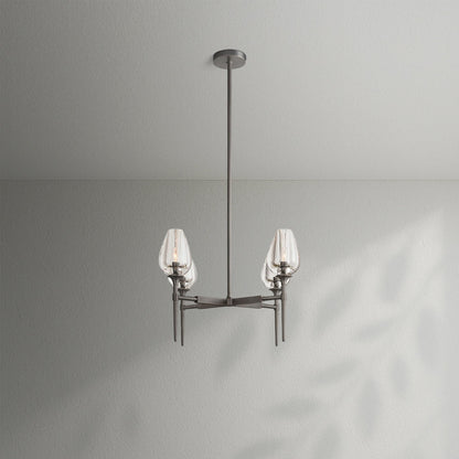 Tulips Round Chandelier - Lightings Menu