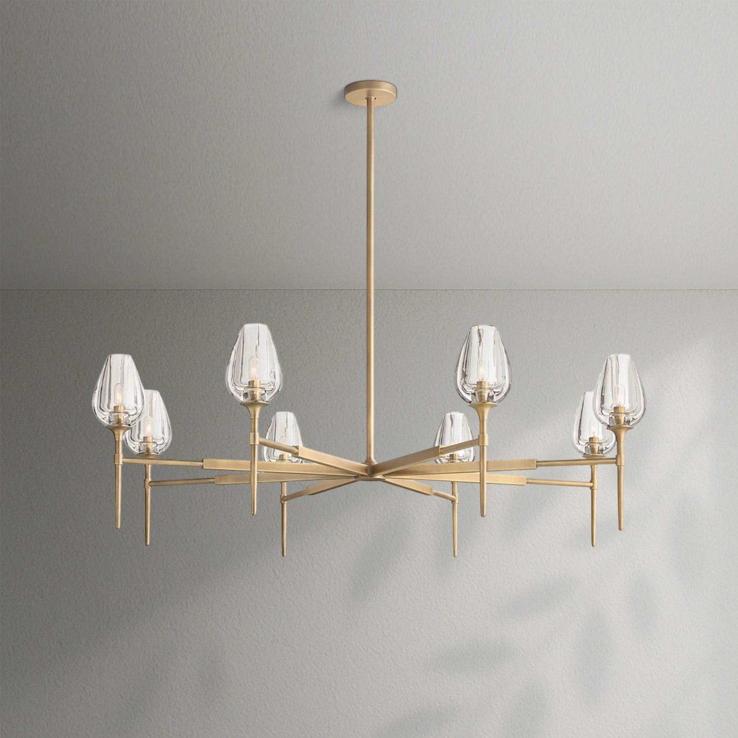 Tulips Round Chandelier - Lightings Menu