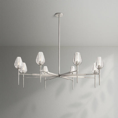 Tulips Round Chandelier - Lightings Menu