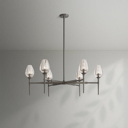 Tulips Round Chandelier - Lightings Menu