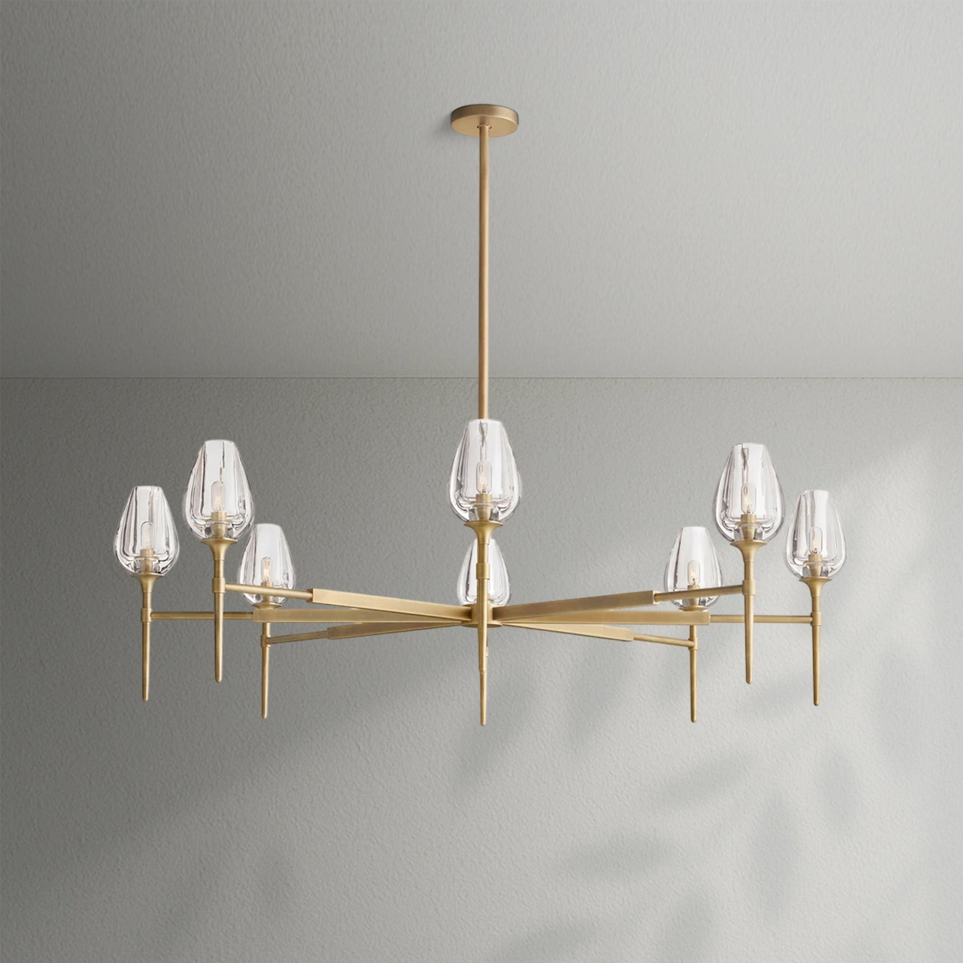 Tulips Round Chandelier - Lightings Menu