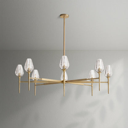 Tulips Round Chandelier - Lightings Menu