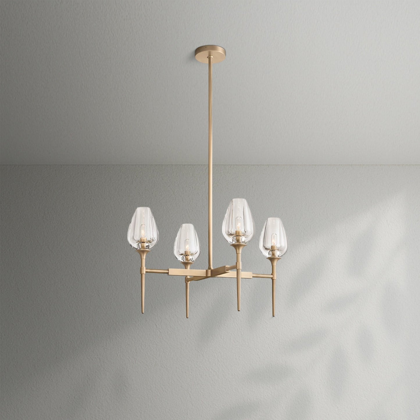 Tulips Round Chandelier - Lightings Menu