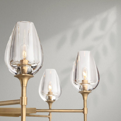 Tulips Round Chandelier - Lightings Menu