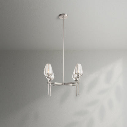 Tulips Round Chandelier - Lightings Menu