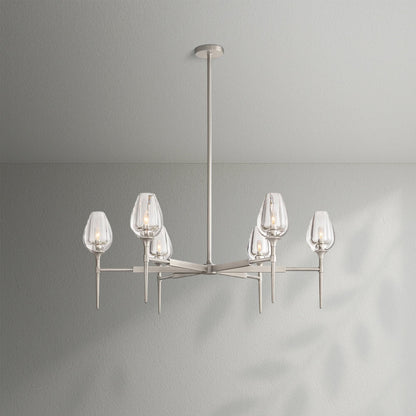 Tulips Round Chandelier - Lightings Menu