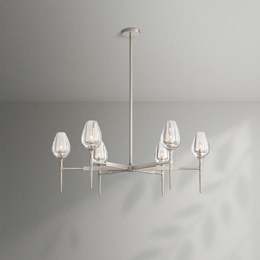 Tulips Round Chandelier - Lightings Menu