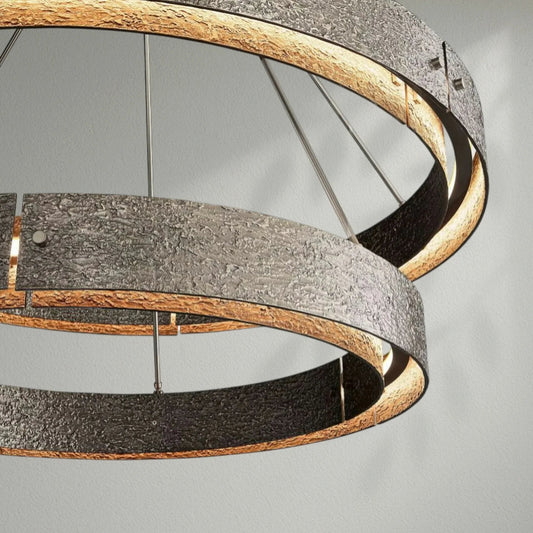 Vouvrey 2 - Tier Round Living Room Chandelier - Lightings Menu