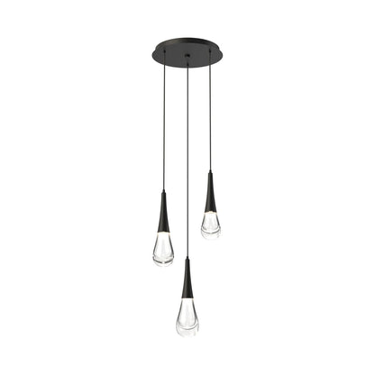 Water Drop Round LED Chandelier - Lightings Menu