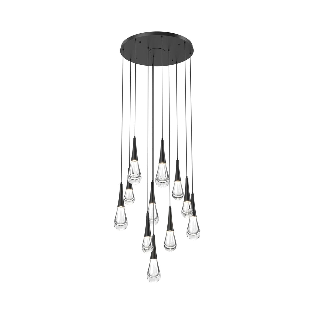 Water Drop Round LED Chandelier - Lightings Menu