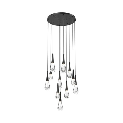 Water Drop Round LED Chandelier - Lightings Menu