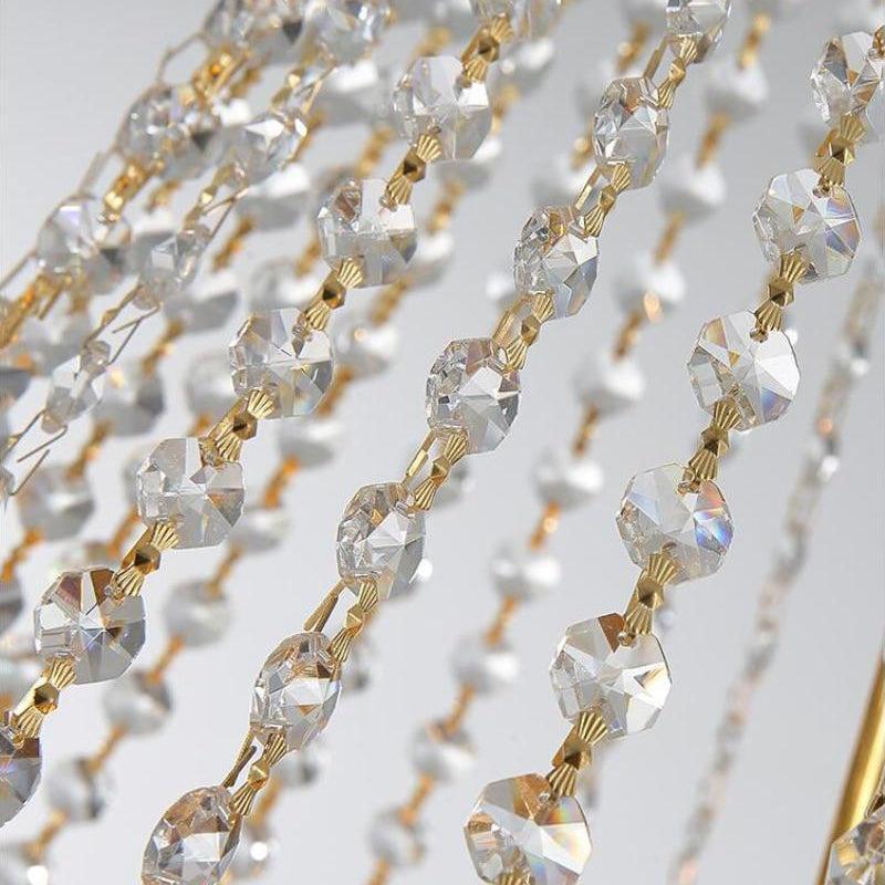 William Multi Tier Crystal Chandelier - Lightings Menu